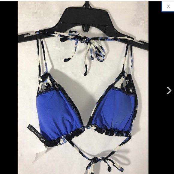 NEW 2PC La Blanca 'The Shadow'‎ Triangle Top + Bikini Bottom [SZ 6 ] - Picture 5 of 10